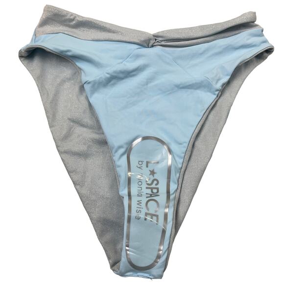 L*Space Shimmer Nancy Lee Bitsy Bottom Small - Picture 6 of 7